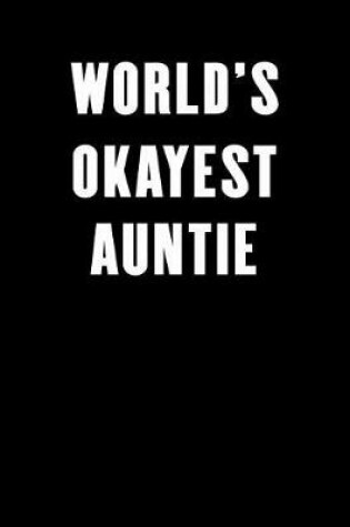 Cover of World's Okayest Auntie