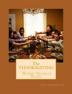 Book cover for The Thanksgiving Word Search Book