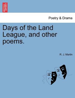 Book cover for Days of the Land League, and Other Poems.