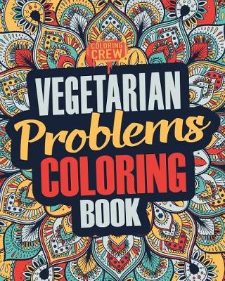 Book cover for Vegetarian Coloring Book