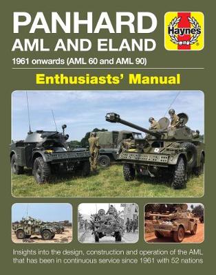 Book cover for Panhard Armoured Car Enthusiasts' Manual