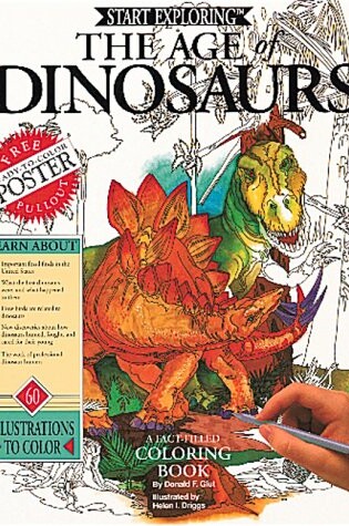Cover of Age of Dinosaurs Coloring Book