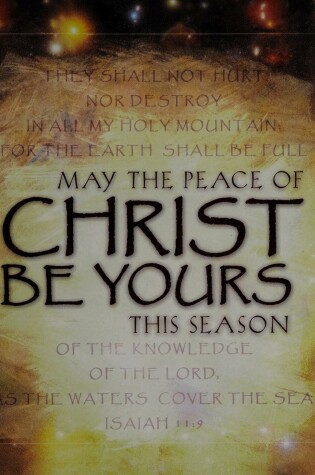 Cover of May the Peace of Christ Be Yours This Season