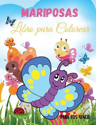 Book cover for Mariposas Libro para Colorear para Niños