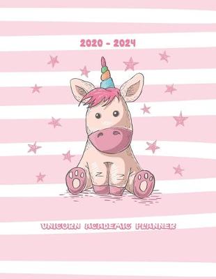 Book cover for 2020-2024 Unicorn Academic Planner