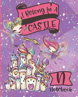 Book cover for I Belong In A Castle Notebook N