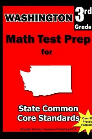 Cover of Washington 3rd Grade Math Test Prep