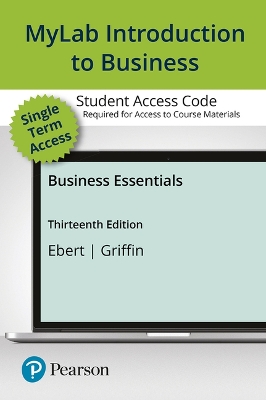 Book cover for Mylab Biz with Pearson Etext -- Access Card -- For Business Essentials
