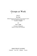 Book cover for Groups at Work