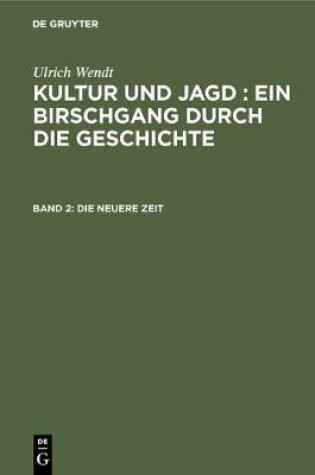 Cover of Die neuere Zeit