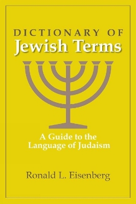 Book cover for Dictionary of Jewish Terms