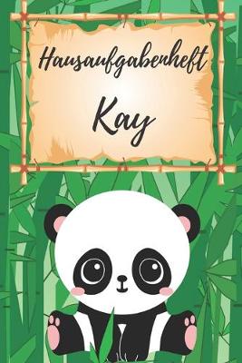 Book cover for Hausaufgabenheft Kay