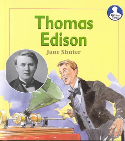 Book cover for Thomas Edison