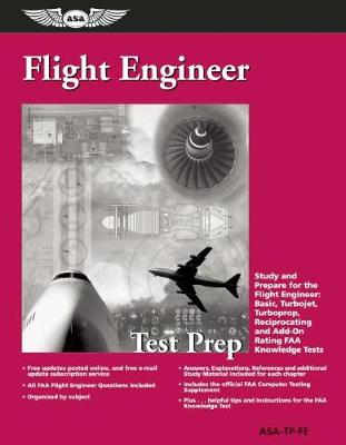 Book cover for Flight Engineer Test Prep