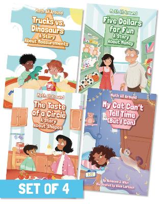 Book cover for Math All Around (Set of 4)