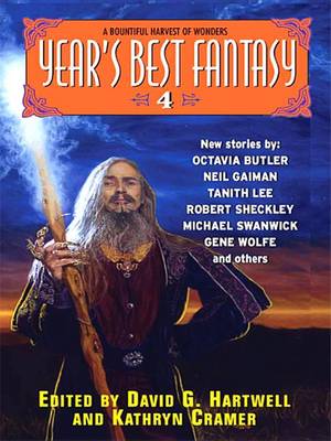 Book cover for Year's Best Fantasy 4