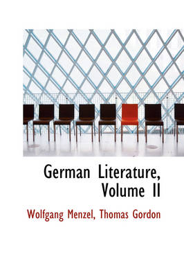 Book cover for German Literature, Volume II