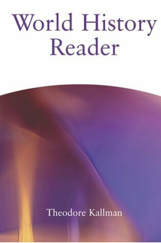 Cover of WORLD HISTORY READER