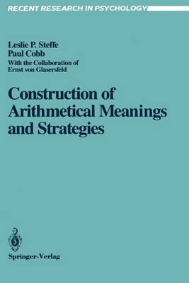 Cover of Construction of Arithmetical Meanings and Strategies