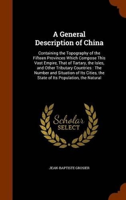 Book cover for A General Description of China