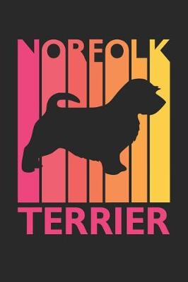 Book cover for Vintage Norfolk Terrier Notebook - Gift for Norfolk Terrier Lovers - Norfolk Terrier Journal