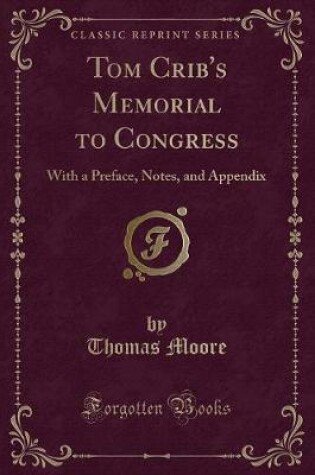 Cover of Tom Crib's Memorial to Congress