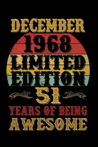 Cover of December 1968 Limited Edition 51 Years Of Being Awesome