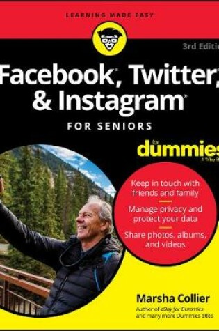 Cover of Facebook, Twitter, & Instagram For Seniors For Dummies