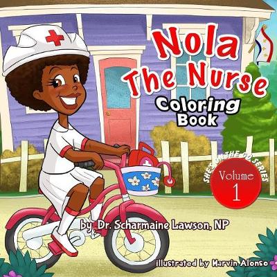 Cover of Nola The Nurse Coloring Book