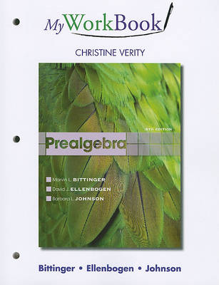 Book cover for MyWorkBook for Prealgebra