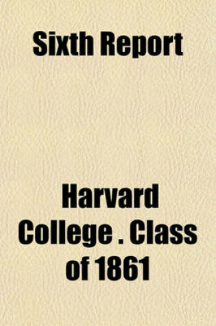 Cover of Sixth Report