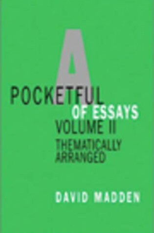 Cover of A Pocketful of Essays