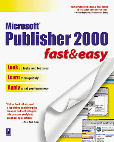 Book cover for Publisher 2000 Fast and Easy