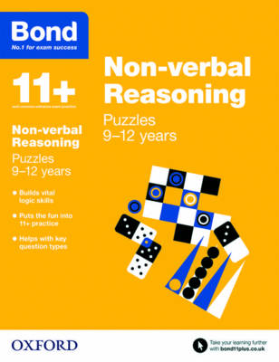 Book cover for Bond 11+: Non-verbal Reasoning: Puzzles