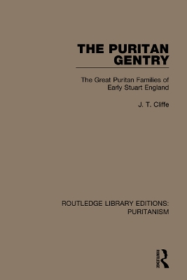 Book cover for The Puritan Gentry