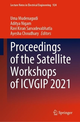Cover of Proceedings of the Satellite Workshops of ICVGIP 2021