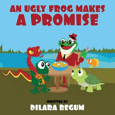 Book cover for An Ugly Frog Makes a Promise