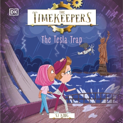 Book cover for The Timekeepers: The Tesla Trap