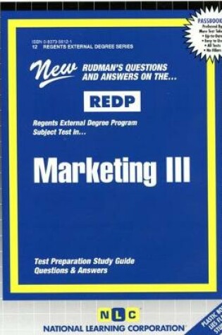 Cover of MARKETING III