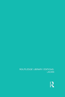 Book cover for Routledge Library Editions: Lacan