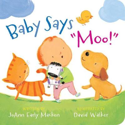 Book cover for Baby Says Moo!