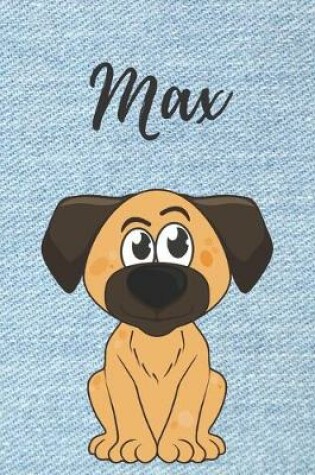 Cover of Max Hund-Malbuch / Notizbuch / Tagebuch