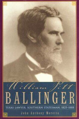 Cover of William Pitt Ballinger