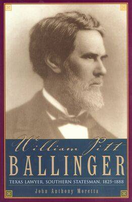 Cover of William Pitt Ballinger