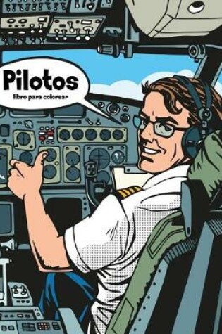 Cover of Pilotos libro para colorear 1