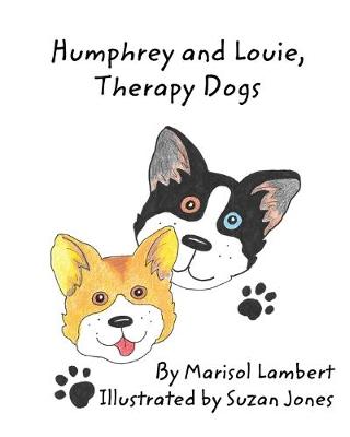 Book cover for Humphrey and Louie, Therapy Dogs