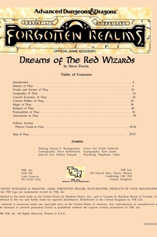 Cover of Dreams of Red Wizards/Module Fr6