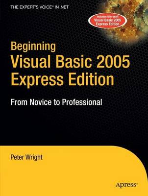 Book cover for Beginning Visual Basic 2005 Express Edition