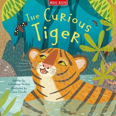 Book cover for The Curious Tiger