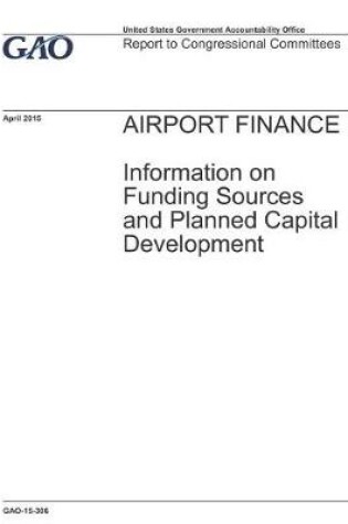 Cover of Airport Finance